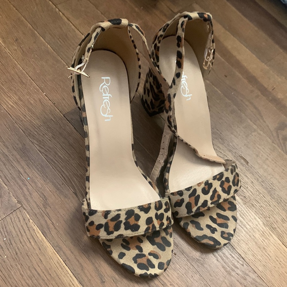 Leopard Print Heels